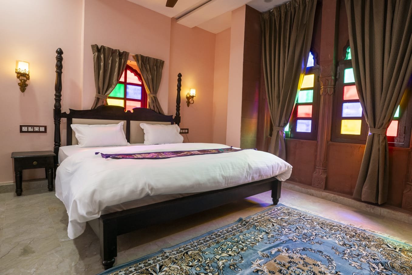 Heritage Room interior with traditional furnishings inside the haveli