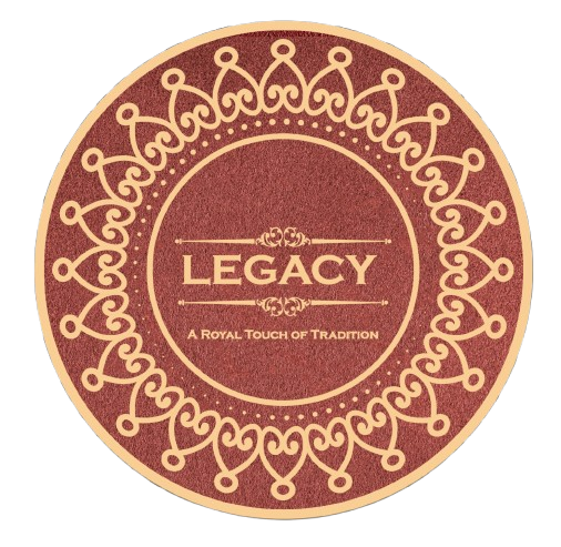 Legacy - A Royal Touch of Tradition, the rooftop restaurant's seal
